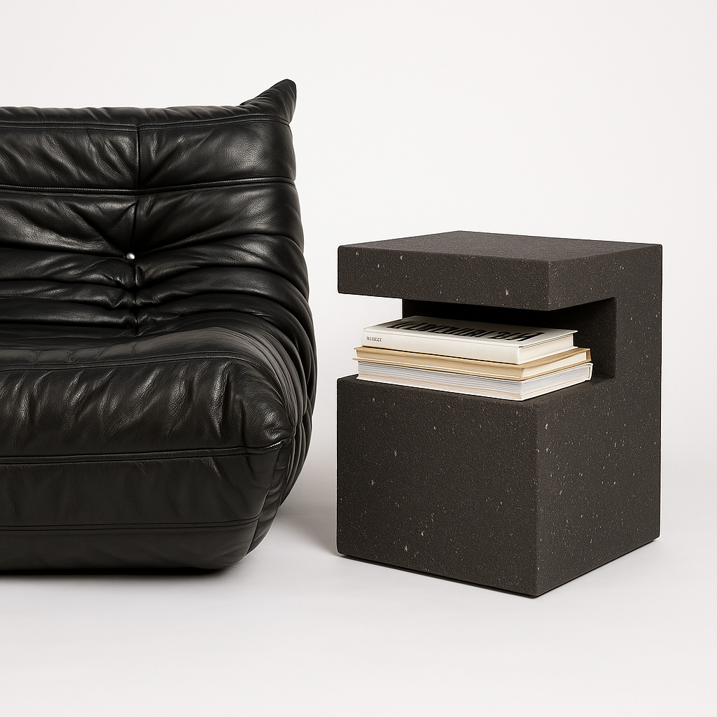 Side Table Mag Volcanic