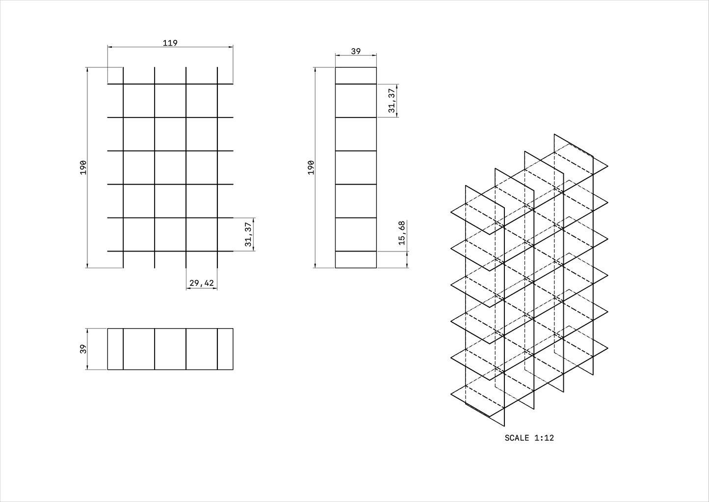 STL-005 Bookshelf